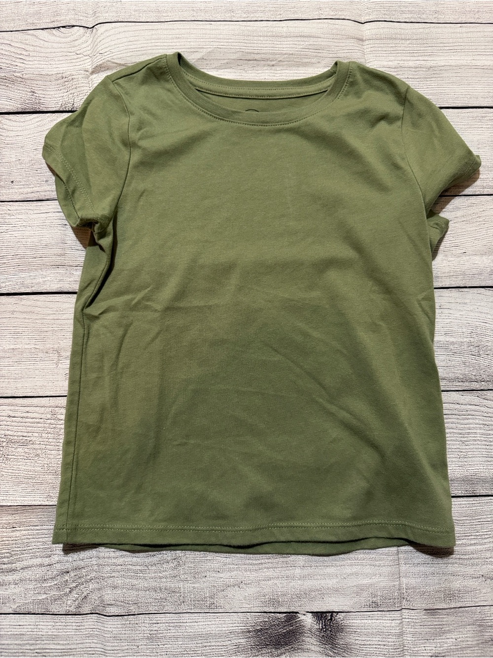 wonder nation Olive Green Short Sleeve Shirt size Small